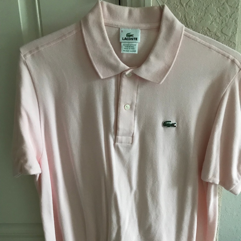 Lacoste men polo size 5